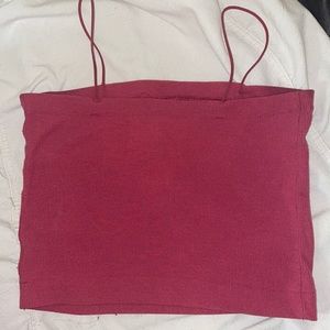 American Eagle Cropped Ribbed Tank Top 💗